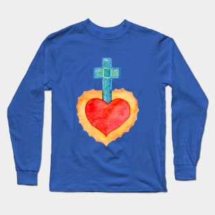 Sacred heart Long Sleeve T-Shirt